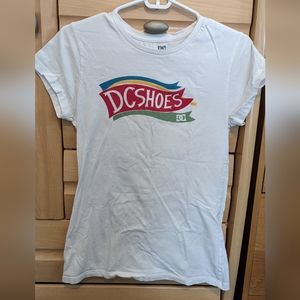 SALE DC brand size Medium women's white tee didn't fit me